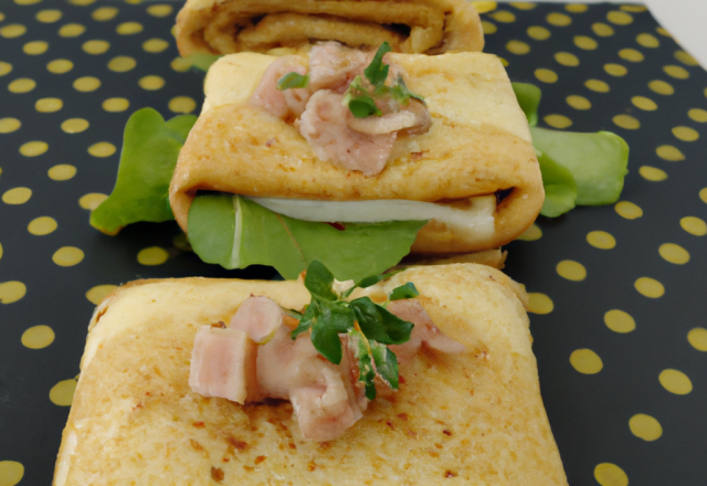 Crêpes salées farcies