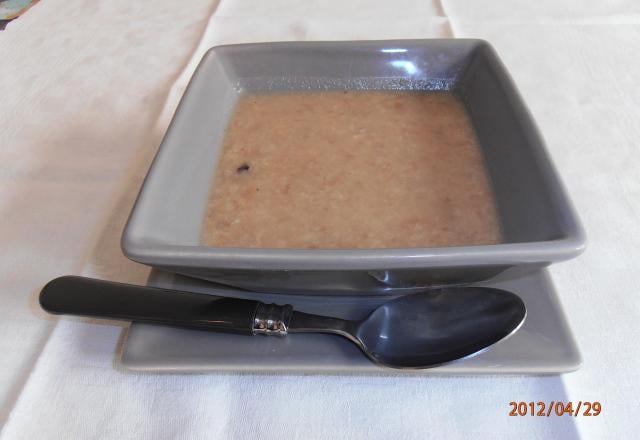 Potage aux marrons