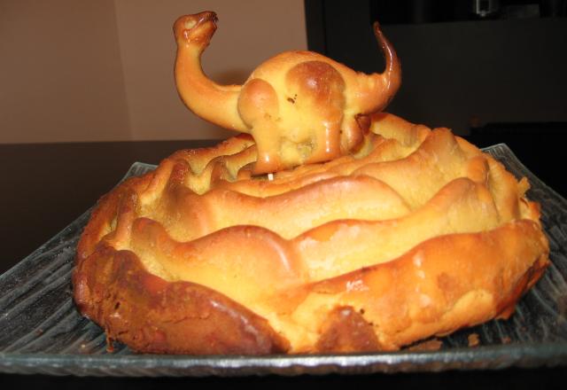 Gâteau battu picard spécial dinosaure