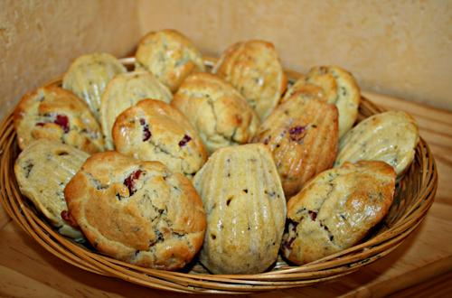 Madeleines aux saucissons