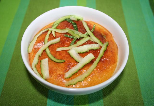 Flan de courgettes Bollywood