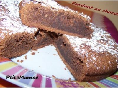 Fondant au chocolat économique