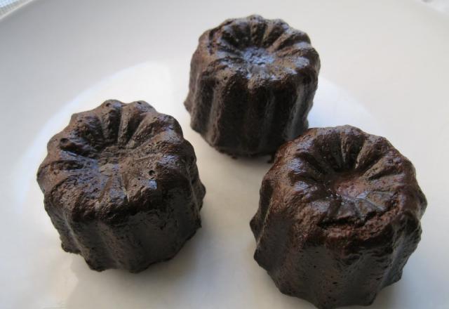 Cannelés chocolat réglisse