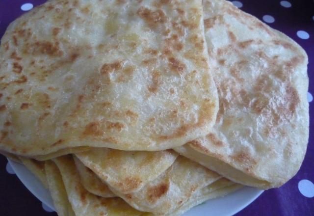 Msemmens ou crêpes feuilletées marocaines