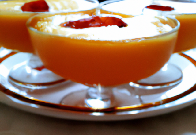 Puddings délice aux abricots