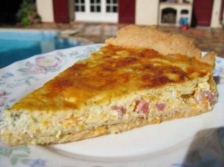 Quiche aux lardons