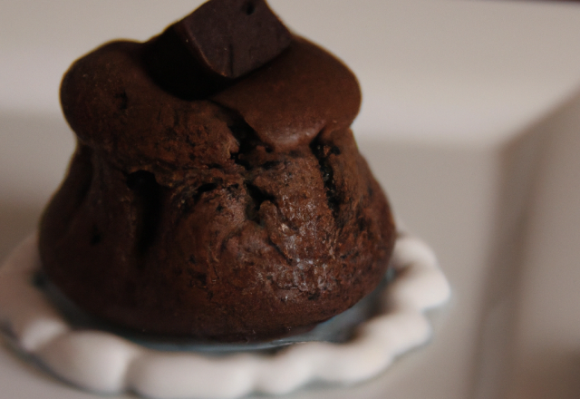 Biscuit fondant au chocolat