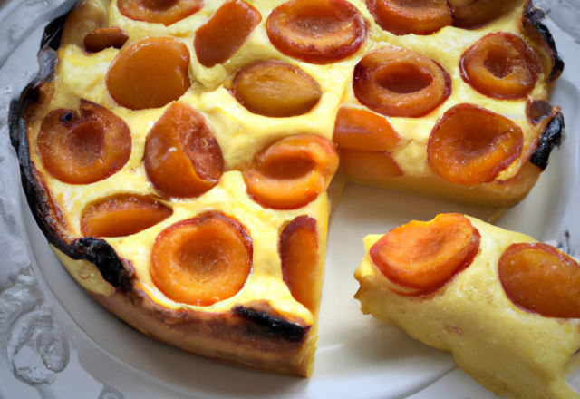 Clafoutis d'abricots