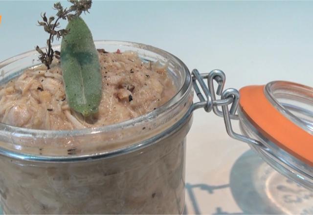 Rillettes de lapin aux aromates