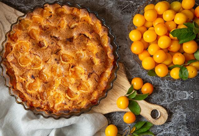 Clafoutis aux mirabelles