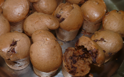 Mini muffin au chocolat