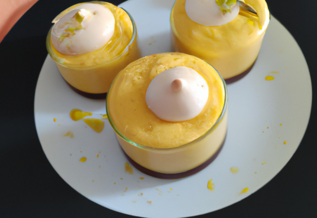 Mousse au citron et spéculoos