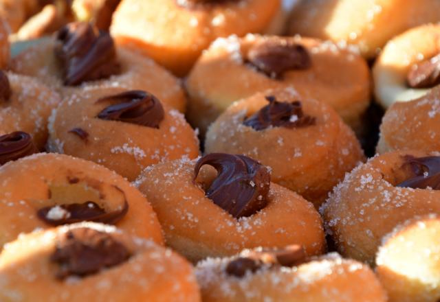 Beignets au nutella sans machine à pain