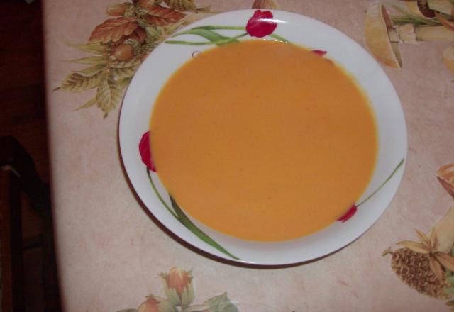 Soupe de carottes