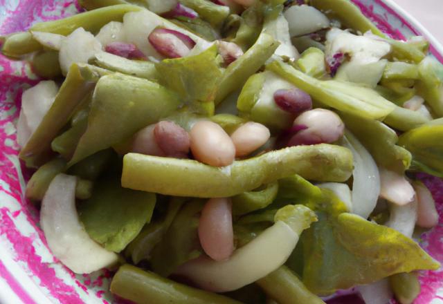 Salade aux haricots blancs