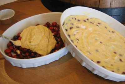 Clafoutis aux cerises et crème d'amandes