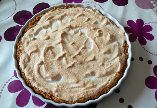 Tarte meringuée au citron