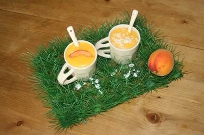 Crème d'abricots au beurre salé