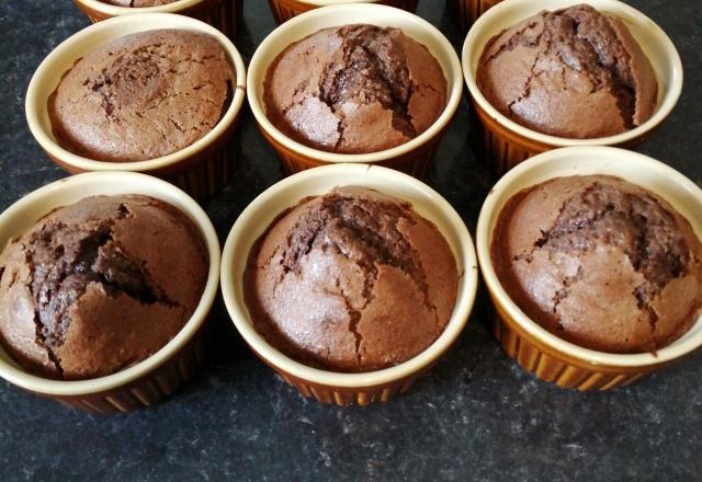 Fondant au chocolat à la poudre d'amande