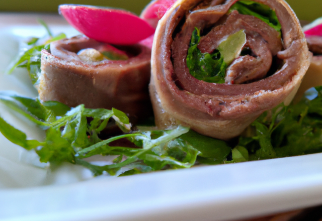 Mini-roulé de bœuf au Pont-l'Evêque