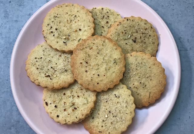 Biscuits parfumés à l'infusion d'agrumes