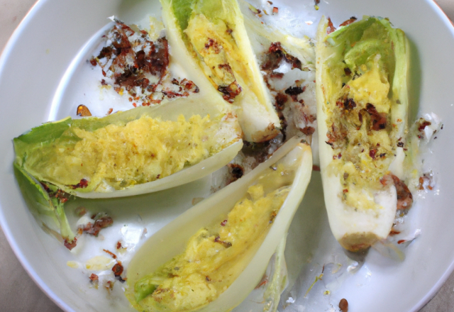 Sauté d'endives au parmesan