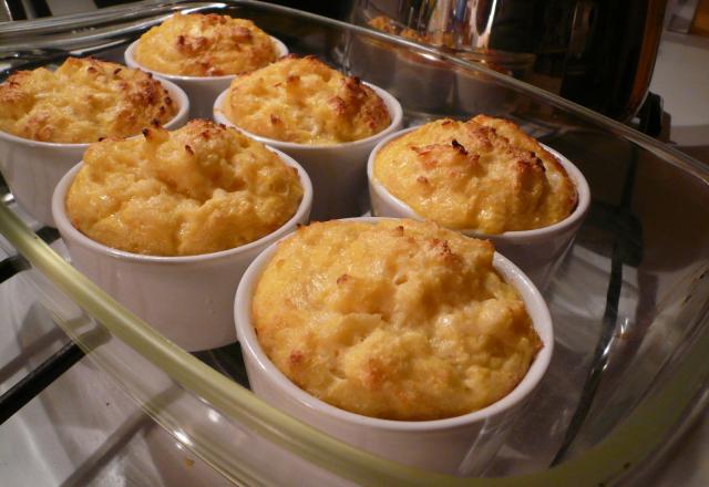 Petits soufflés légers au chou-fleur