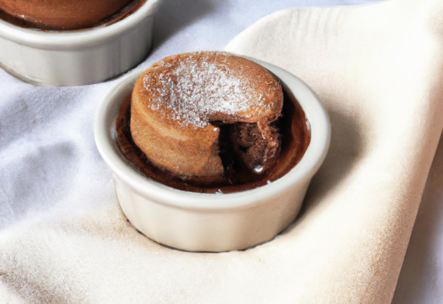 Coulant au chocolat de grand-mère