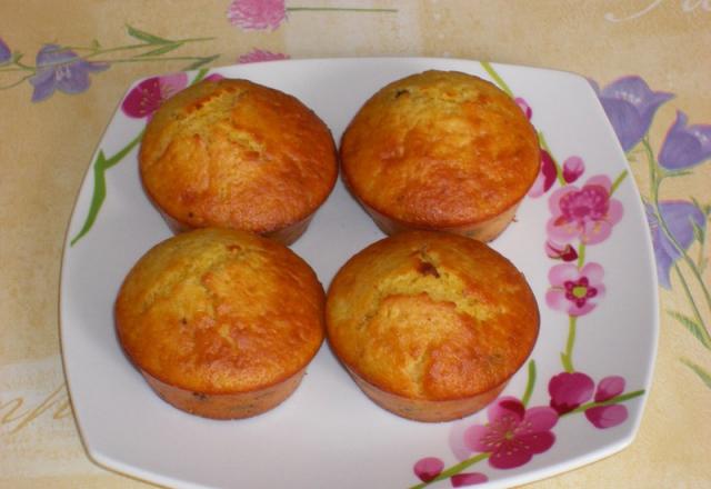 Muffins orange et chocolat