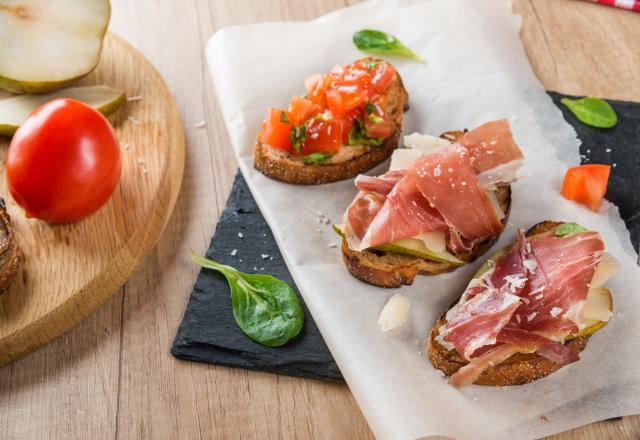 Nos meilleures recettes de bruschetta jambon