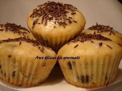 Muffins au babeurre et aux pépites de chocolat maison