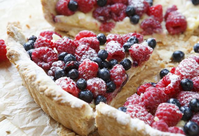 Tarte aux fruits rouges