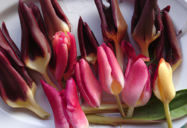 Véritables tulipes des Cévennes