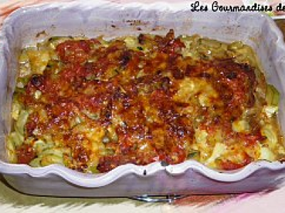 Gratin de courgettes à la provençale