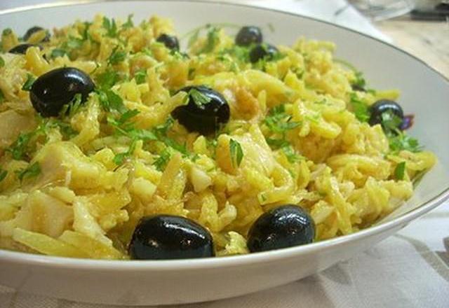 Bacalhau à bras