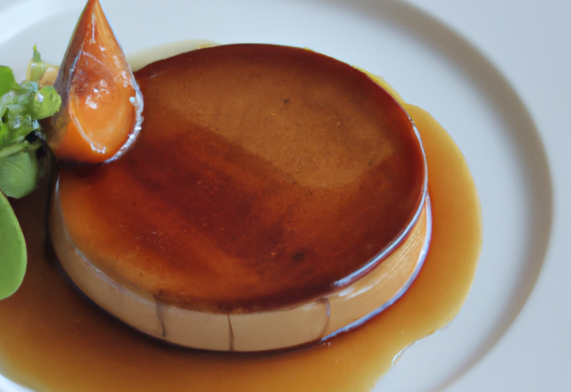 Tatin de foie gras et sa fraîcheur