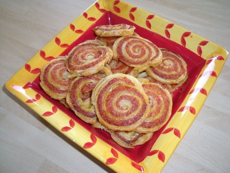 Feuilletés au chorizo