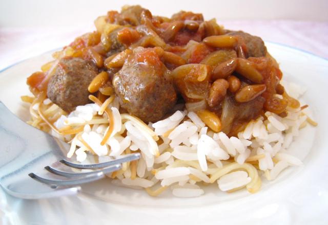 Daoud bacha (boulettes de viande)