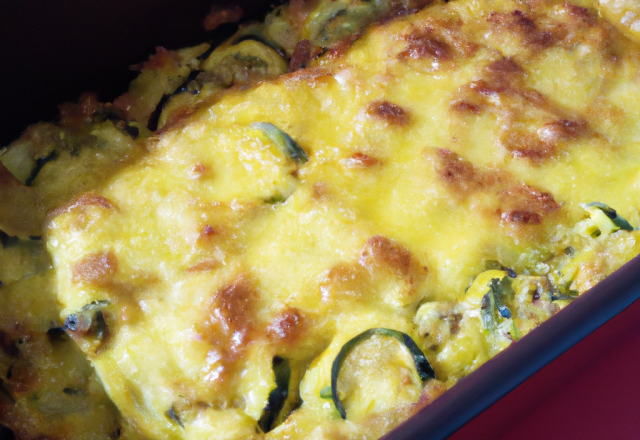 Gratin de courgettes façon Grand-mère