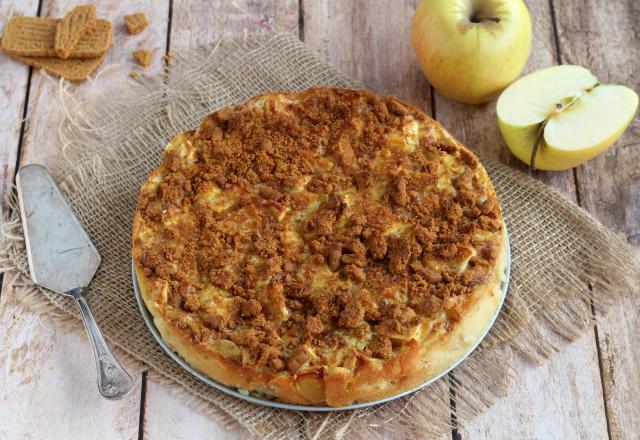 Gâteau clafoutis aux Pommes du Limousin AOP et au Chaï