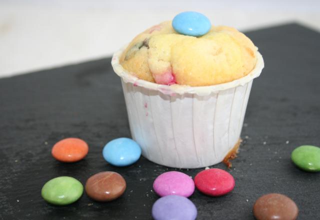 Muffins aux smarties