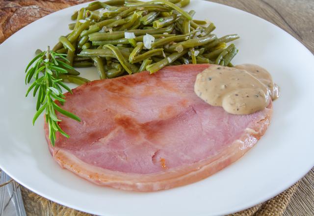 Jambon à la poêle