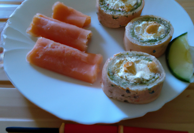 Maki boursin et saumon