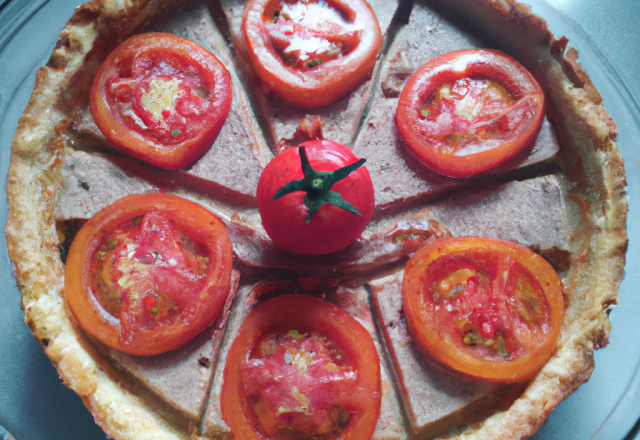 Tarte thon et tomate