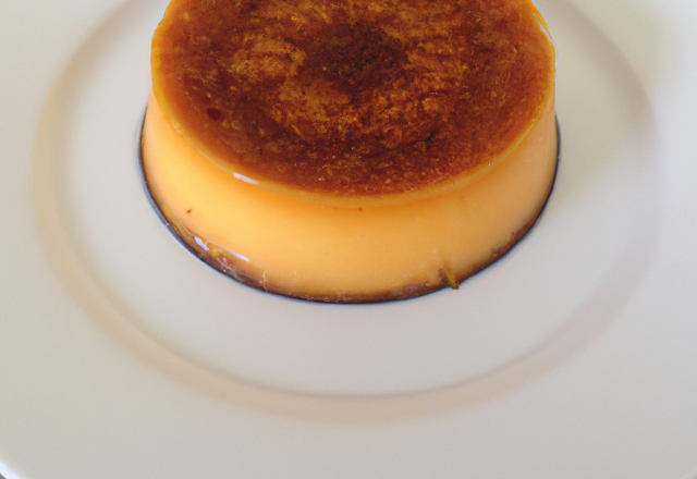 Flan à la noix de coco facile et rapide