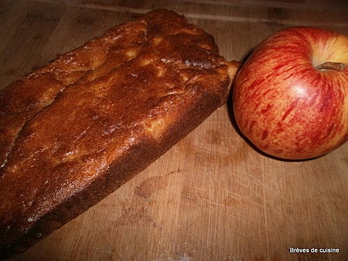 Cake aux pommes et au sirop d'érable