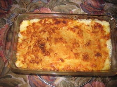 Gratin de truite