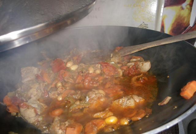 Tajine de poulet rapide