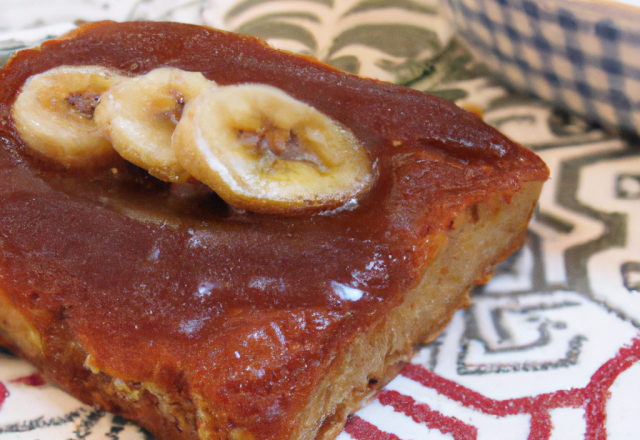 Gâteau à la confiture de banane