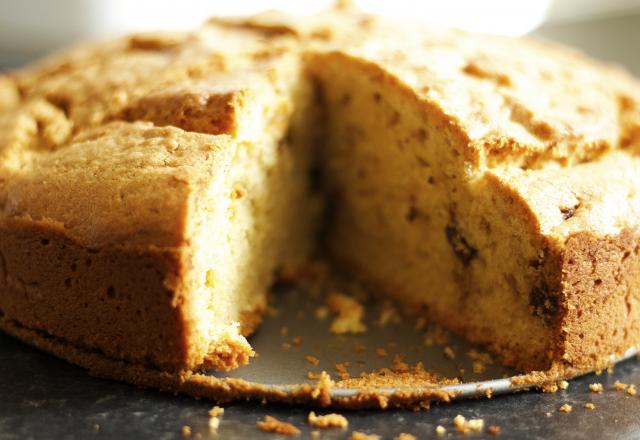 Gâteau aux pépites de chocolat sans œufs